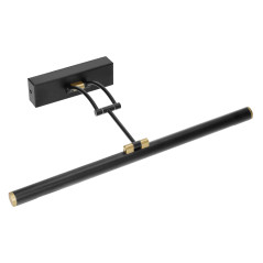 RICO LED 9W, spegellampa, 990lm, 4000K, IP44, längd 50 cm, svart | HandlaSmidigt.se