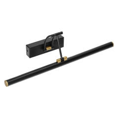 RICO LED 9W, spegellampa, 990lm, 4000K, IP44, längd 50 cm, svart | HandlaSmidigt.se