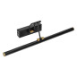 RICO LED 9W, spegellampa, 990lm, 4000K, IP44, längd 50 cm, svart