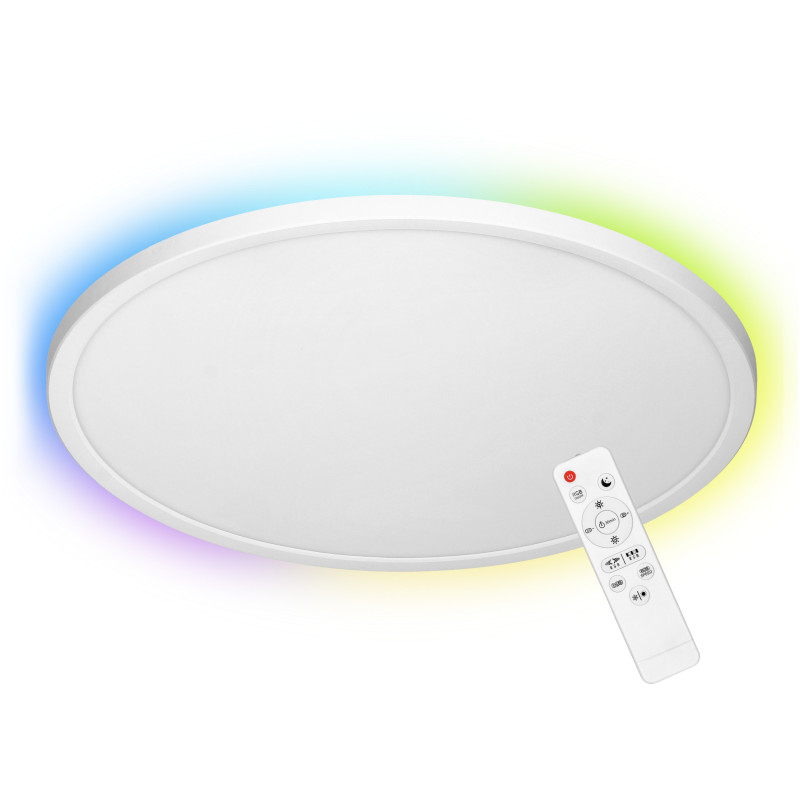 VITO LED 36W, taklampa, 3500lm, IP20, 3000/4000/6500K + RGB, fjärrkontroll