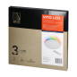 VITO LED 36W, taklampa, 3500lm, IP20, 3000/4000/6500K + RGB, fjärrkontroll