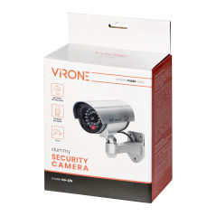 Fångst av övervakningskamera CCTV, batteridriven, silver | HandlaSmidigt.se