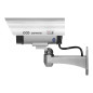 Fångst av övervakningskamera CCTV, batteridriven, silver