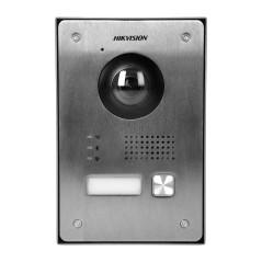 HIKVISION DS-KIS703Y-P enkelhus videodörrtelefonset, 2-ledare, 7', WI-FI, Full HD, ytmontage eller infällt montage, IP65 |…