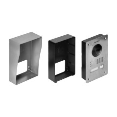 HIKVISION DS-KIS703Y-P enkelhus videodörrtelefonset, 2-ledare, 7', WI-FI, Full HD, ytmontage eller infällt montage, IP65 |…