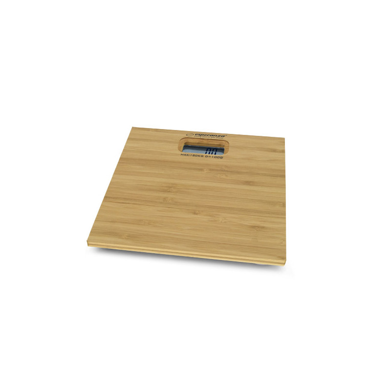 EBS012 Digitalt badrumsvåg Bamboo
