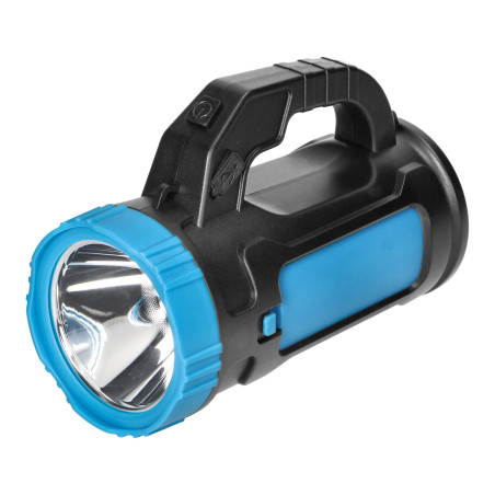 Ficklampa LED SMD 3W + COB 3W, 110lm, två strömalternativ - 1200 mAh batteri eller 3xAA. | HandlaSmidigt.se
