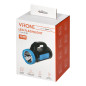 Ficklampa LED SMD 3W + COB 3W, 110lm, två strömalternativ - 1200 mAh batteri eller 3xAA.