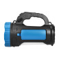 Ficklampa LED SMD 3W + COB 3W, 110lm, två strömalternativ - 1200 mAh batteri eller 3xAA.