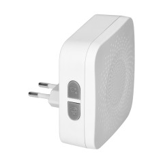 SETI AC, trådlös ringklocka, nätverk, batterilös knapp, inlärningssystem, 32 ljud, 150m, vit | HandlaSmidigt.se