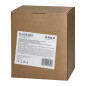 Golvbox för modulära uttag 4 x 45x45mm eller 8 x 22,5x45mm, lock: egen material, svart