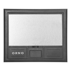 Golvbox för modulära uttag 4 x 45x45mm eller 8 x 22,5x45mm, lock: rostfritt stål, svart | HandlaSmidigt.se