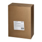 Golvbox för modulära uttag 8 x 45x45mm eller 16 x 22,5x45mm, lock: plast, svart.