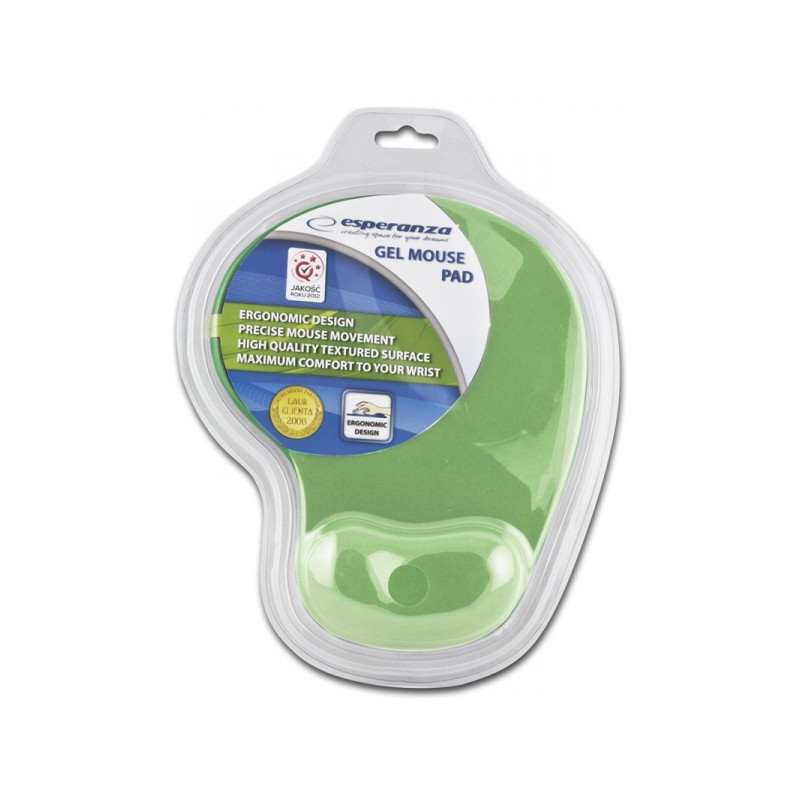 EA137G Gel Mouse Pad Green Esperanza