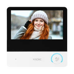 CETI Full HD, enkelhetsfamilj videodörrtelefon, 4-ledare, 7', pekskärm, Full HD, RFID | HandlaSmidigt.se