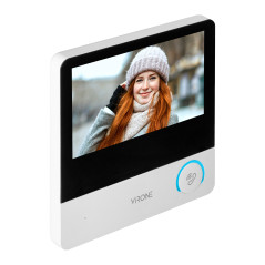 CETI Full HD, enkelhetsfamilj videodörrtelefon, 4-ledare, 7', pekskärm, Full HD, RFID | HandlaSmidigt.se