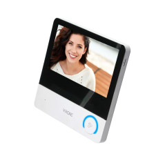 PAVONIS MULTI, tvåfamiljers videodörrtelefonset, 4-ledare, 7', Wi-Fi, pekskärm, Full HD, RFID | HandlaSmidigt.se
