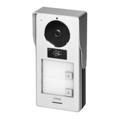 PAVONIS MULTI, tvåfamiljers videodörrtelefonset, 4-ledare, 7', Wi-Fi, pekskärm, Full HD, RFID | HandlaSmidigt.se