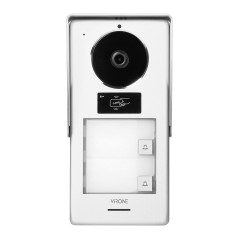 PAVONIS MULTI, tvåfamiljers videodörrtelefonset, 4-ledare, 7', Wi-Fi, pekskärm, Full HD, RFID | HandlaSmidigt.se