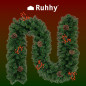 Girlang julgran 1m Ruhhy 22327