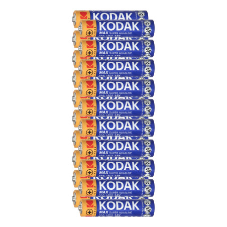 Batterier Kodak MAX Alkaline AAA LR03, 10 st. folie