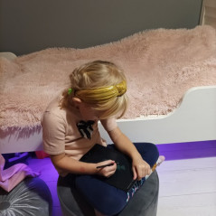 Tablet för ritning 10 tum svart XL KRUZZEL 22455