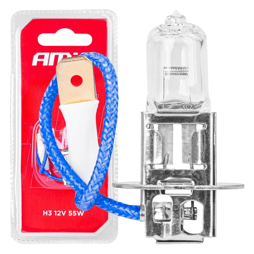 Halogenlampa h3 12v 55w 1st blister amio-03360 Halogenlampa h3 12v 55w 1st blister amio-03360