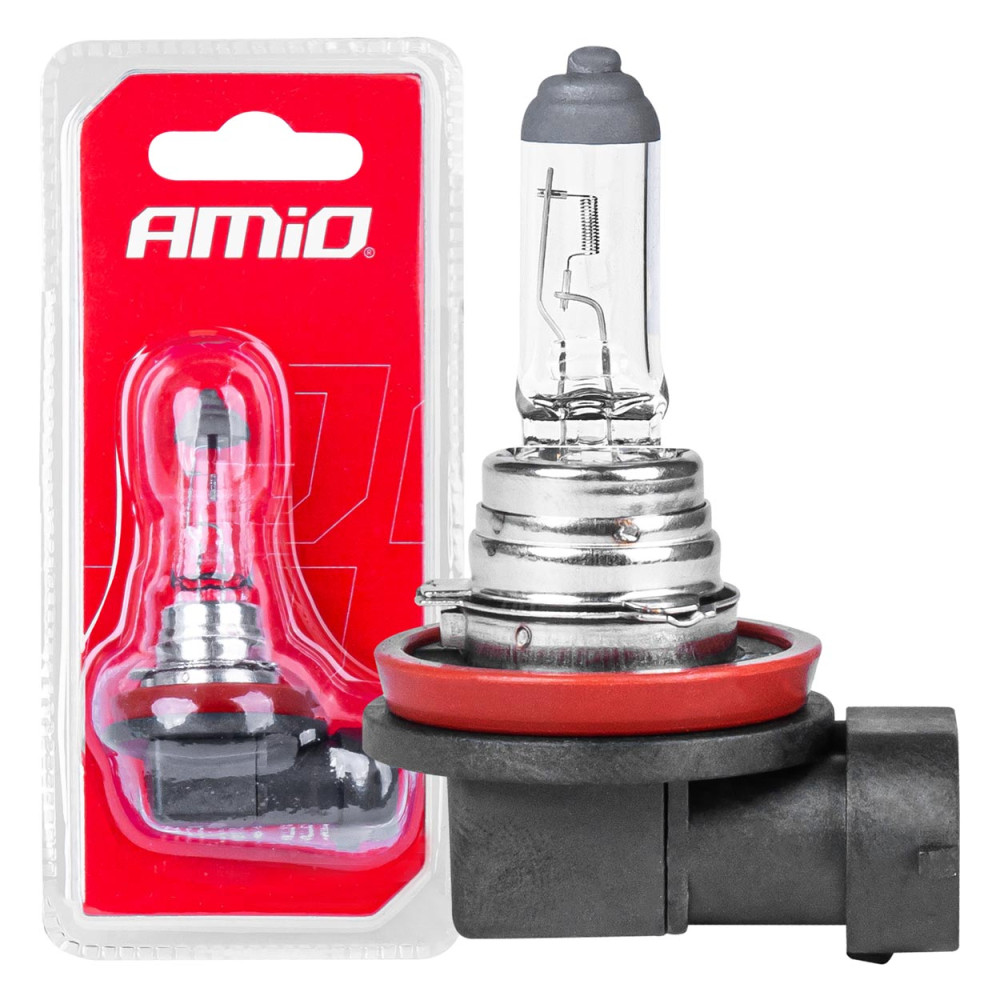 Halogenlampa h11 12v 55w 1st blister amio-03365 Halogenlampa h11 12v 55w 1st blister amio-03365