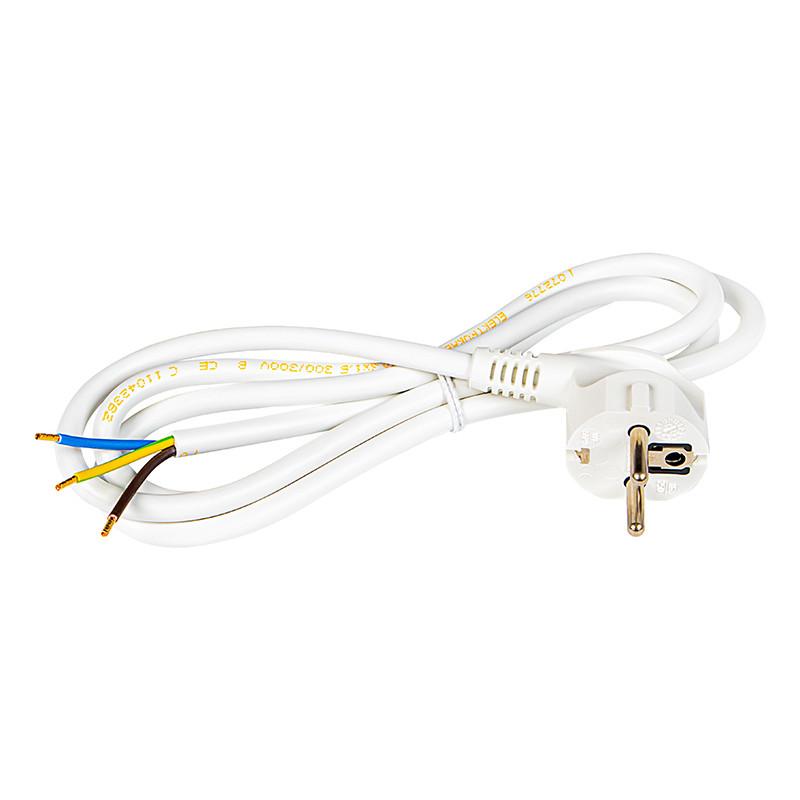 98-185- Anslutning pp-50 (3x1,5) 1,5m vit