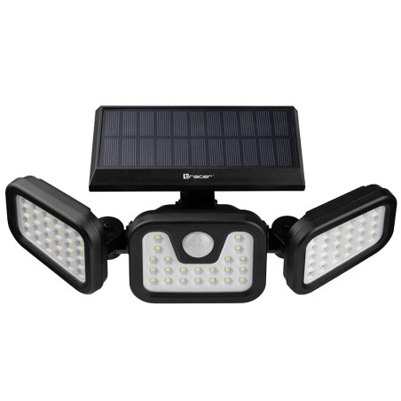 Reflektor solcell LED med rörelsesensor TRACER SATURN | HandlaSmidigt.se