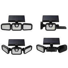 Reflektor solcell LED med rörelsesensor TRACER SATURN
