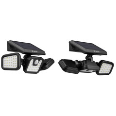 Reflektor solcell LED med rörelsesensor TRACER SATURN | HandlaSmidigt.se