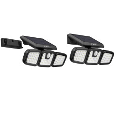 Reflektor solcell LED med rörelsesensor TRACER SATURN | HandlaSmidigt.se