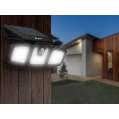 Reflektor solcell LED med rörelsesensor TRACER SATURN | HandlaSmidigt.se
