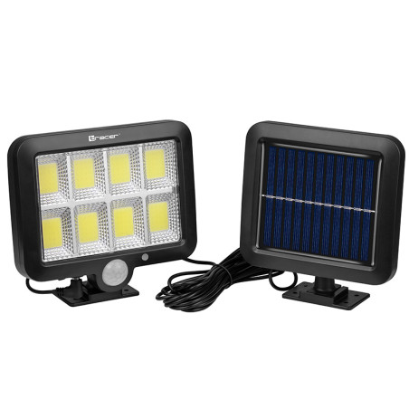 Solcellslampa med LED och rörelsesensor TRACER JUPITER | HandlaSmidigt.se