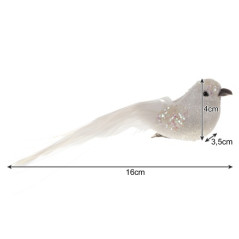 Julgranskulor - fåglar 2 st. Ruhhy 22338