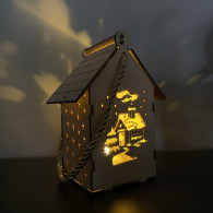 LED-ljuslykta - adventsljusstake Ruhhy 22163