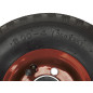 69-021- Hjul 26 cm för skottkärra vagn 260x85 3.00/4 röd