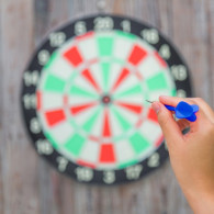 Dartpil set 12 st + Trizand spetsar 21658