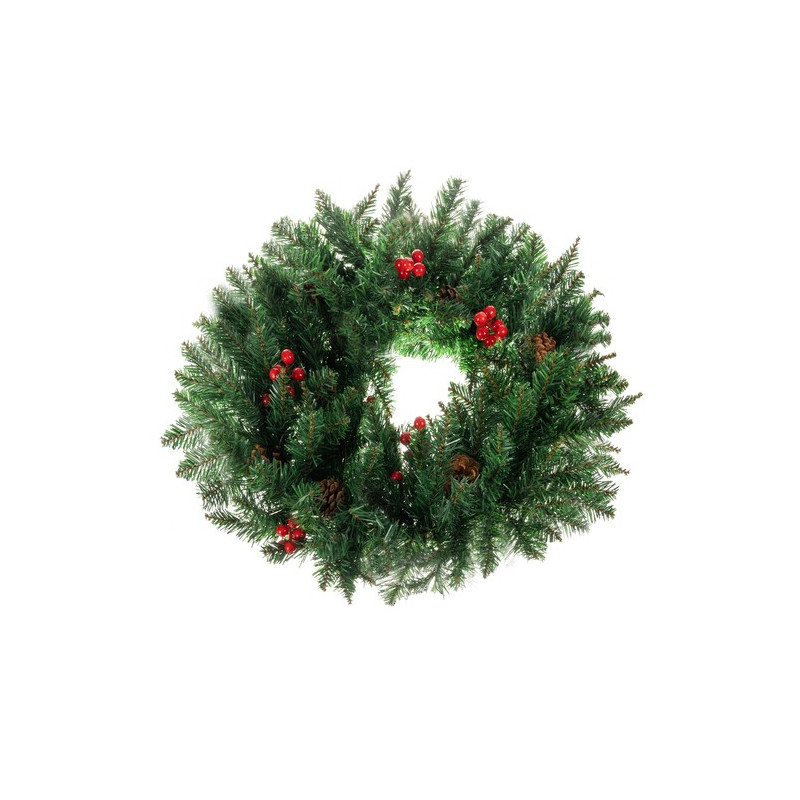 Julkrans Dörrdekoration Dekorativ Dekoration 60cm Tjock XXL