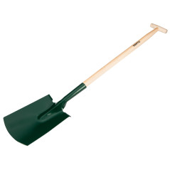 Spade, trähandtag, T-handtag, amerikan | HandlaSmidigt.se