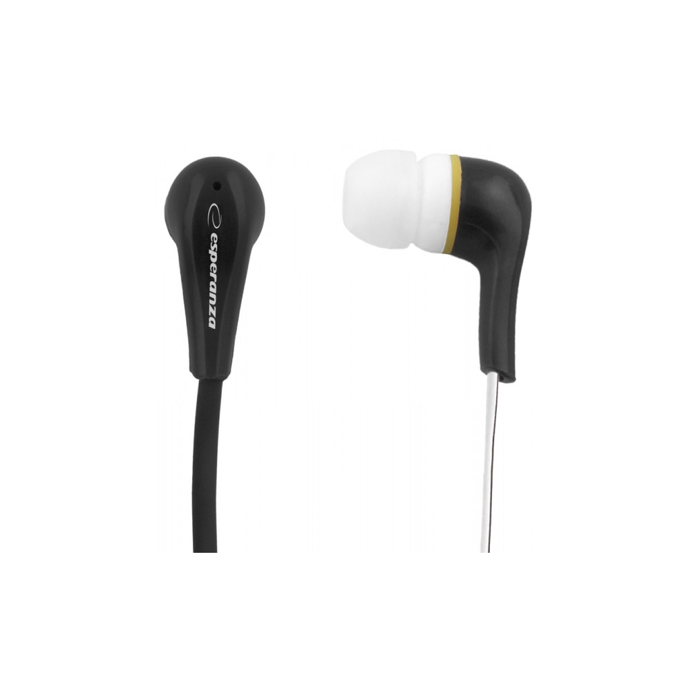 EH146K In-Ear Hörlurar Lollipop svarta Esperanza