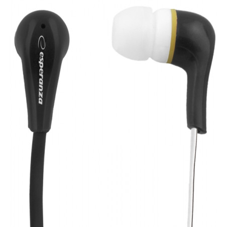 EH146K In-Ear Hörlurar Lollipop svarta Esperanza