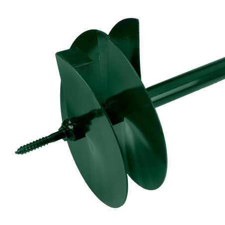 Borrhål med en diameter på 250 mm.