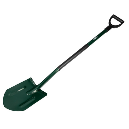 Spetsig spade, metallhandtag, plasthandtag | HandlaSmidigt.se