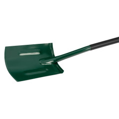 Spade rakt, metallhandtag, plasthandtag
