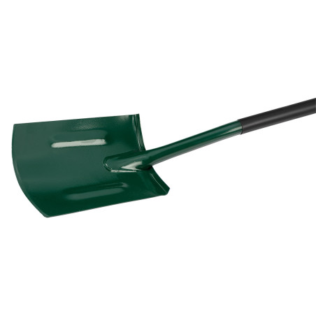 Spade rakt, metallhandtag, plasthandtag