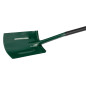 Spade rakt, metallhandtag, plasthandtag