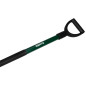 Spade rakt, metallhandtag, plasthandtag