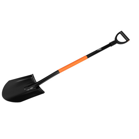 Spade med härdat blad, metallhandtag, vass | HandlaSmidigt.se